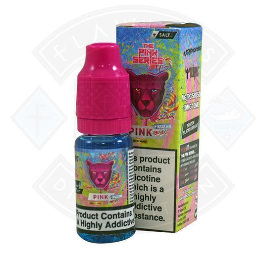 Dr Vapes The Panther Pink Series Nic Salts - Pink Sour Candy Remix Frozen Blackcurrant 10ml - Flawless Vape Shop