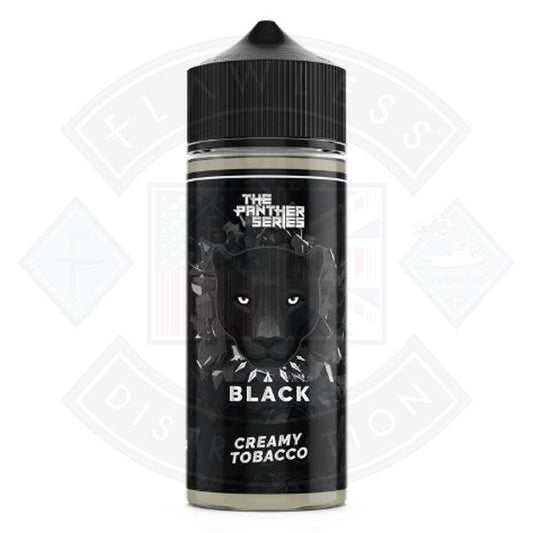 Dr Vapes The Panther Series - Black Creamy Tobacco 100ml 0mg shortfill e-liquid - Flawless Vape Shop