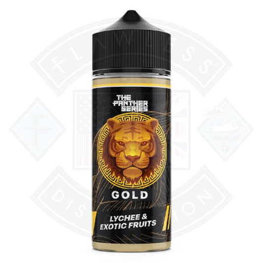 Dr Vapes The Panther Series - Gold 100ml 0mg shortfill e-liquid - Flawless Vape Shop