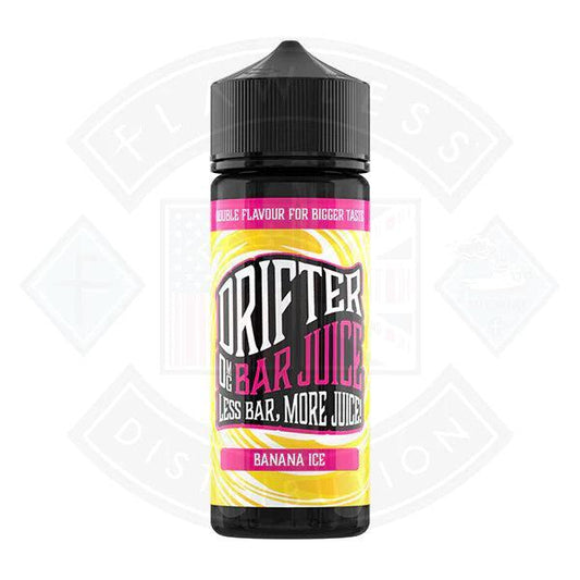 Drifter Bar Juice - Banana Ice 0mg 100ml Shortfill - Flawless Vape Shop