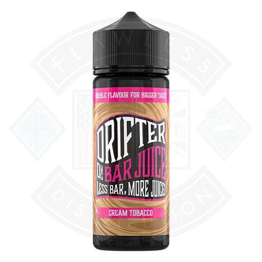 Drifter Bar Juice - Cream Tobacco 0mg 100ml Shortfill - Flawless Vape Shop