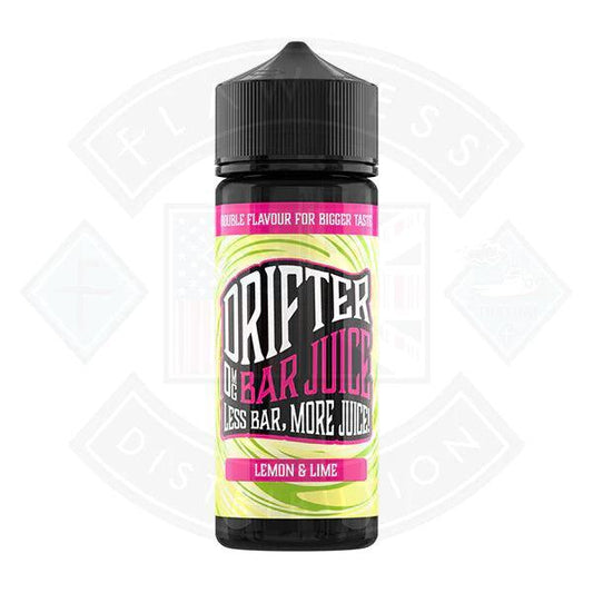 Drifter Bar Juice - Lemon and Lime 0mg 100ml Shortfill - Flawless Vape Shop