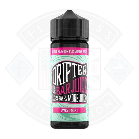 Drifter Bar Juice - Sweet Mint 0mg 100ml Shortfill - Flawless Vape Shop