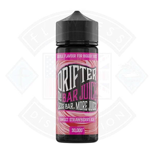 Drifter Bar Juice - Sweet Strawberry Ice 0mg 100ml Shortfill - Flawless Vape Shop