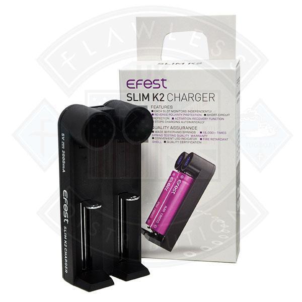 Efest Slim K2 Charger - Flawless Vape Shop