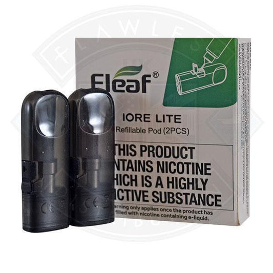 Eleaf IORE Lite Refillable Pod 2Pcs - Flawless Vape Shop