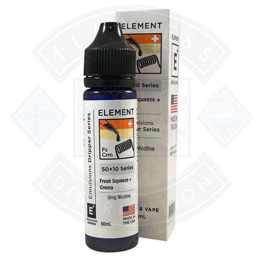 Element E-Liquid - Fresh Squeeze 0mg 50ml Shortfill - Flawless Vape Shop