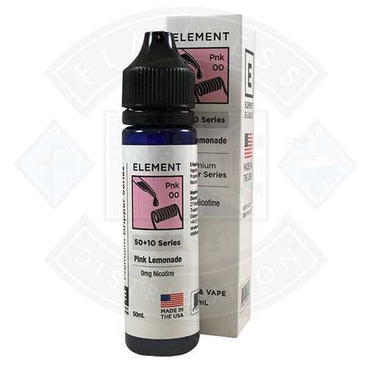 Element E-Liquid - Pink Lemonade 0mg 50ml Shortfill - Flawless Vape Shop