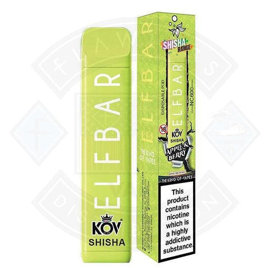 Elf Bar KOV Shisha NC600 Disposable Device - Flawless Vape Shop