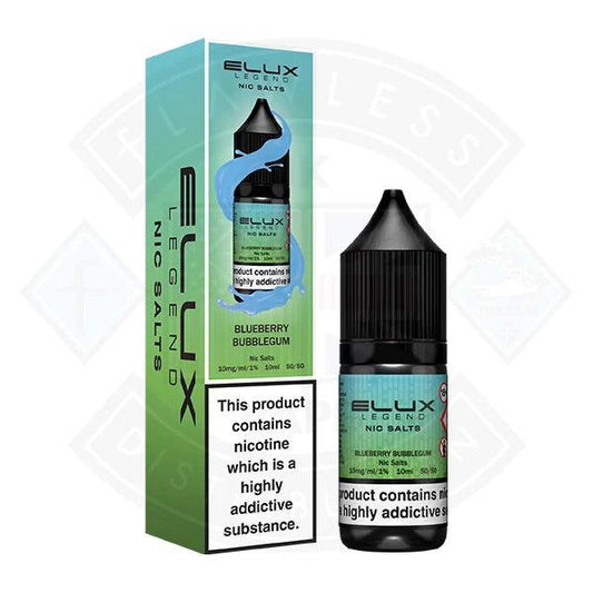 Elux Legend Nic Salt - Blueberry Bubblegum 10ml - Flawless Vape Shop