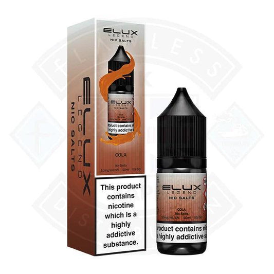 Elux Legend Nic Salt - Cola 10ml - Flawless Vape Shop