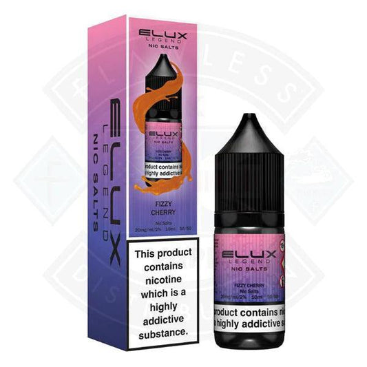 Elux Legend Nic Salt - Fizzy Cherry 10ml - Flawless Vape Shop