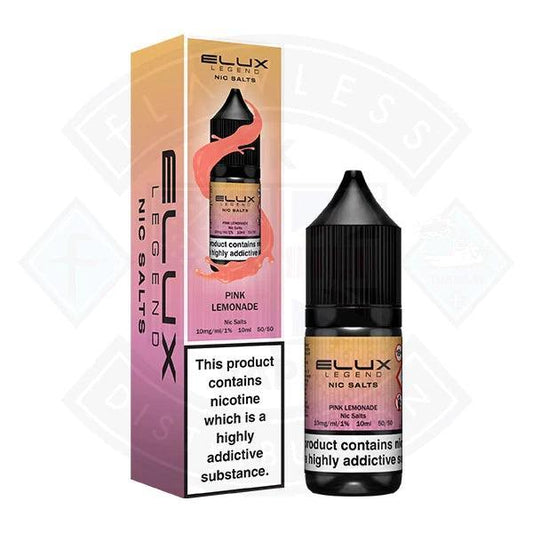 Elux Legend Nic Salt - Pink Lemonade 10ml - Flawless Vape Shop