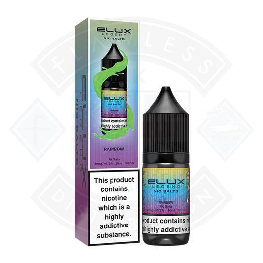 Elux Legend Nic Salt - Rainbow 10ml - Flawless Vape Shop