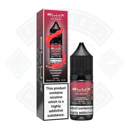 Elux Legend Nic Salt - Strawberry Raspberry Cherry 10ml - Flawless Vape Shop