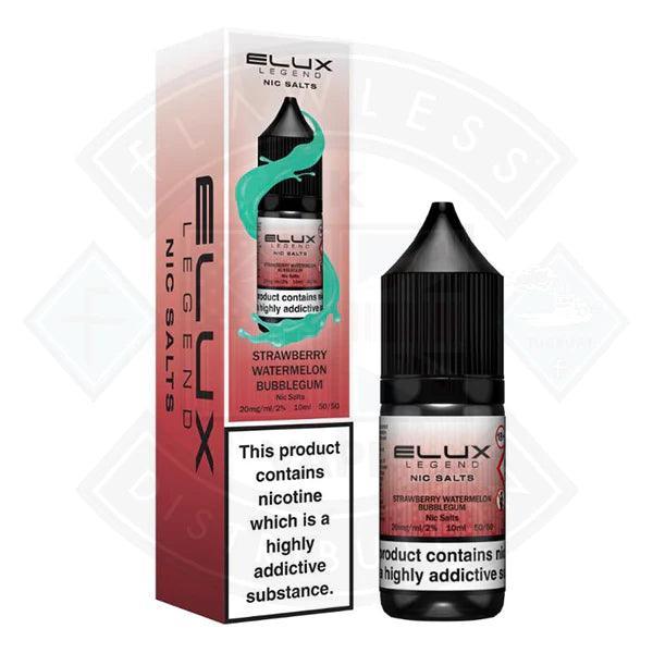 Elux Legend Nic Salt - Strawberry Watermelon Bubblegum 10ml - Flawless Vape Shop