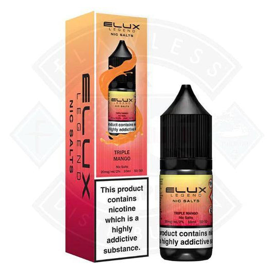 Elux Legend Nic Salt - Triple Mango 10ml - Flawless Vape Shop