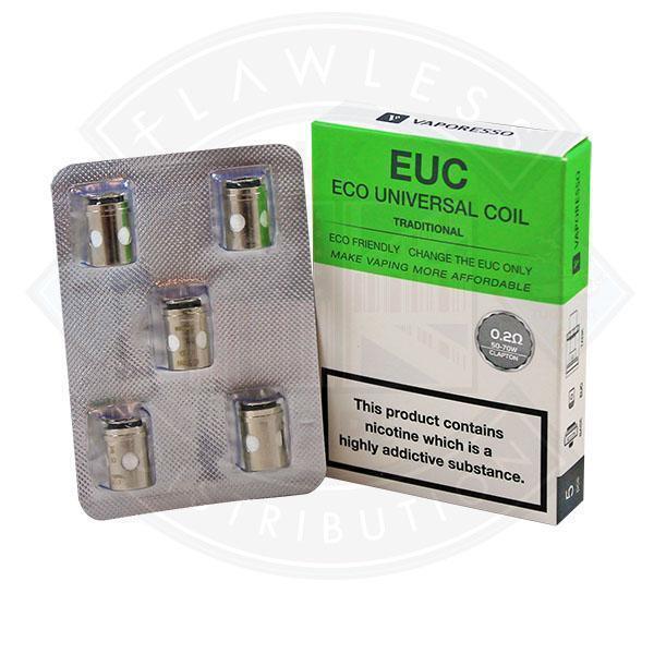 EUC Eco Universal Coil Traditional(5pck) - Flawless Vape Shop