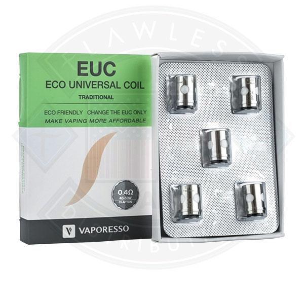 EUC Eco Universal Coil Traditional(5pck) - Flawless Vape Shop