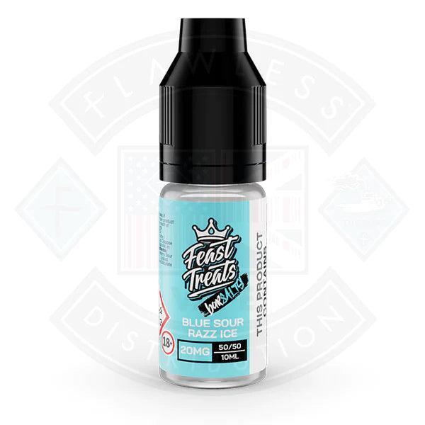 Feast Treats Bar Salts Blue Sour Razz Nic Salt 10ml - Flawless Vape Shop