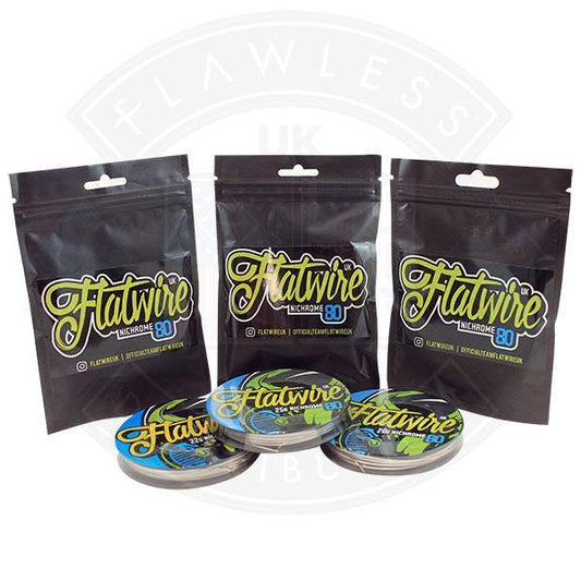 Flatwire Nichrome 80 - Flawless Vape Shop