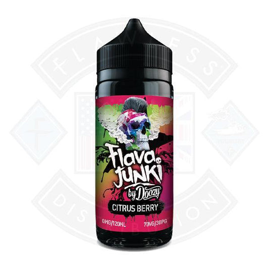 Flava Junki by Doozy Vape Citrus Berry 0mg 100ml Shortfill - Flawless Vape Shop