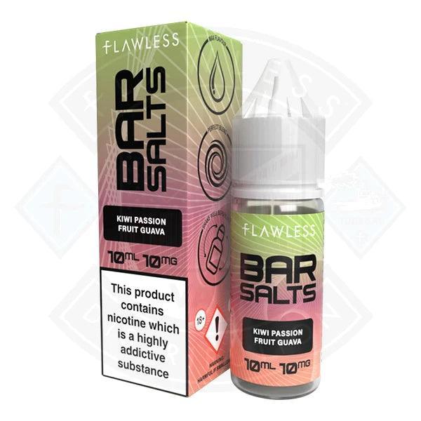 Flawless Bar Salts Kiwi Passion Fruit Guava 10ml - Flawless Vape Shop