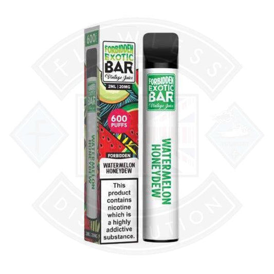 Forbidden Exotic Disposable Vape Bar - Flawless Vape Shop