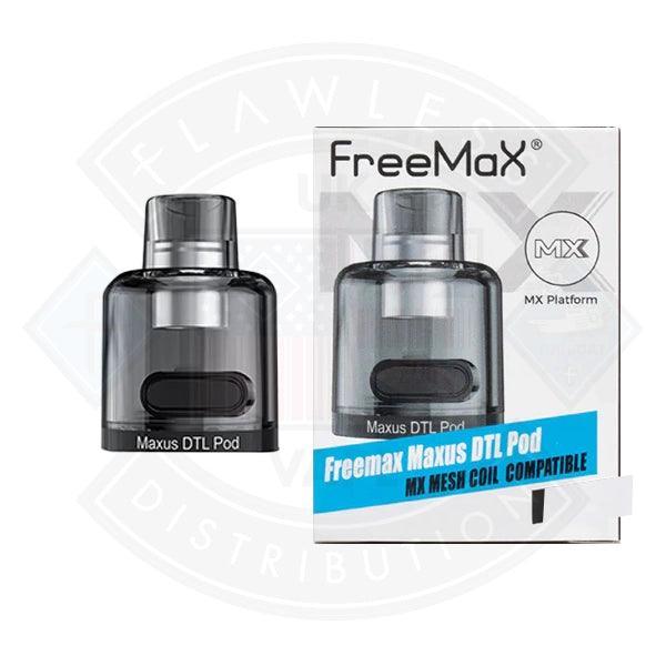 Freemax Maxus DTL Pod Empty PCTG 1pc/pack - Flawless Vape Shop