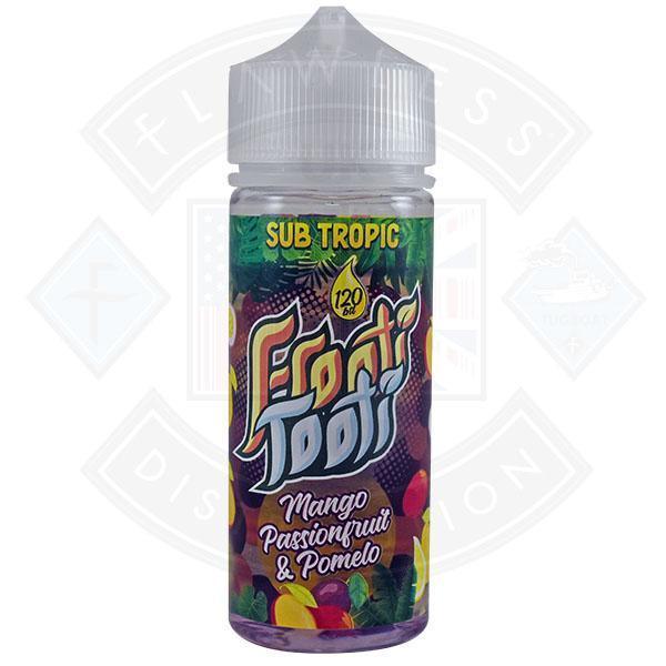 Frooti Tooti- Mango Passionfruit Pomelo 0mg 100ml Shortfill - Flawless Vape Shop