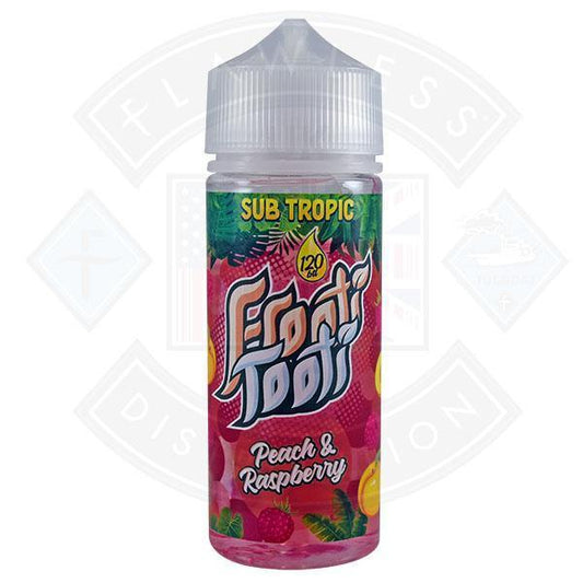 Frooti Tooti- Peach Raspberry 0mg 100ml Shortfill - Flawless Vape Shop