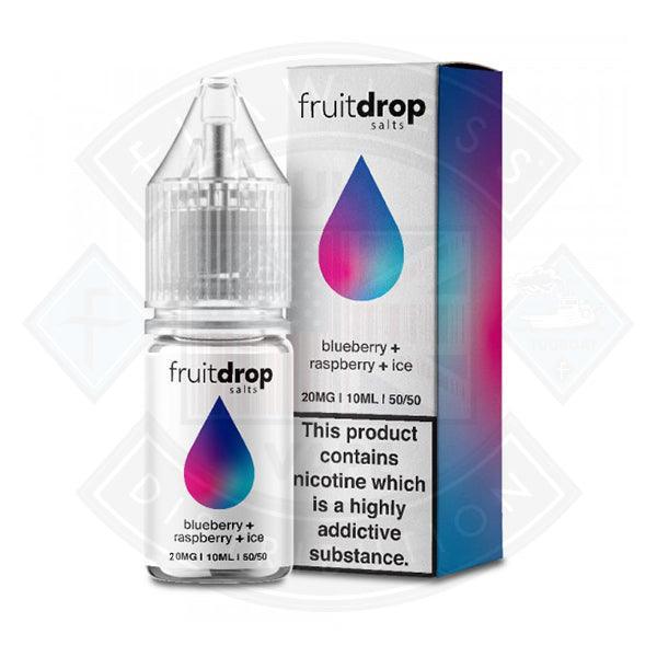 Fruit Drop Salts - Blueberry Raspberry ICE 50/50 10ml - Flawless Vape Shop