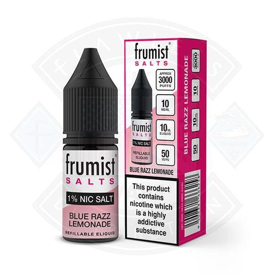 Frumist Salts- Blue Razz Lemonade 10ml - Flawless Vape Shop