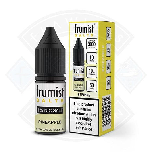 Frumist Salts- Pineapple 10ml - Flawless Vape Shop