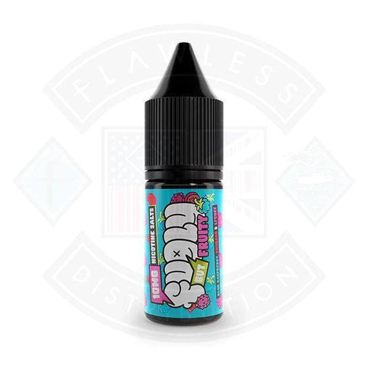 Fugly but Fruity Nic Salt - Blue Raspberry Rhubarb Lychee 10ml - Flawless Vape Shop