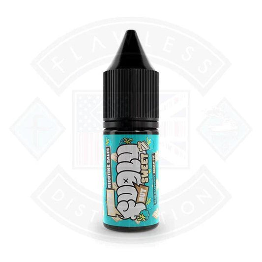 Fugly but Sweet Nic Salt - Blue Raspberry Cream Pie 10ml - Flawless Vape Shop