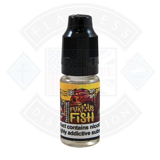 Furious Fish 50:50 Rhubarb Custard 10ml - Flawless Vape Shop