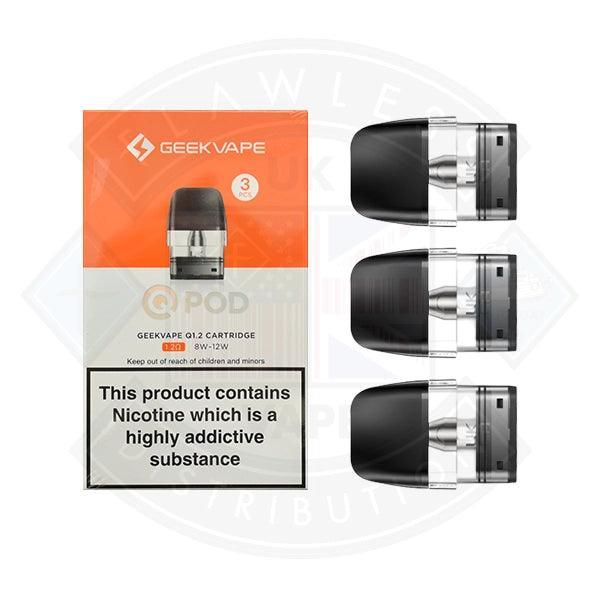 Geek Vape Q Cartridge Pod 3pcs/pack 2ml - Flawless Vape Shop