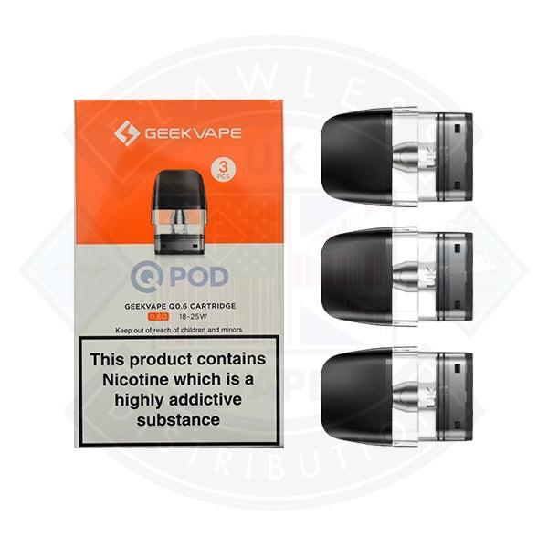 Geek Vape Q Cartridge Pod 3pcs/pack 2ml - Flawless Vape Shop