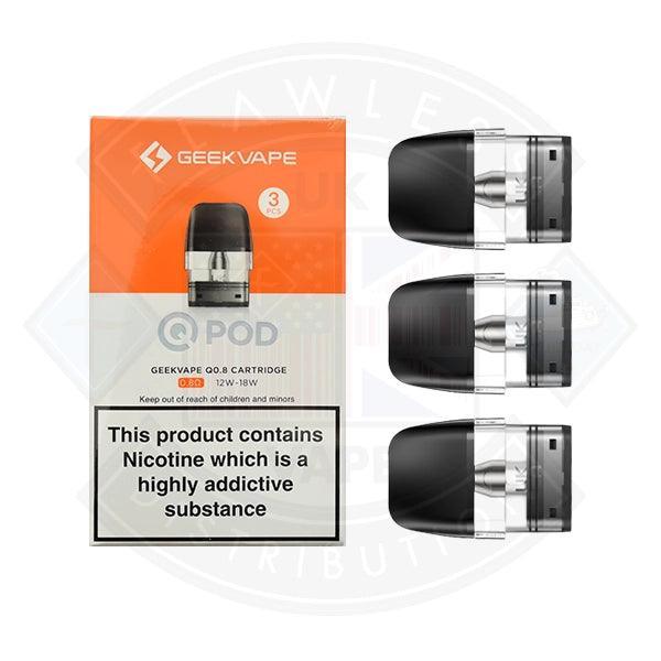 Geek Vape Q Cartridge Pod 3pcs/pack 2ml - Flawless Vape Shop