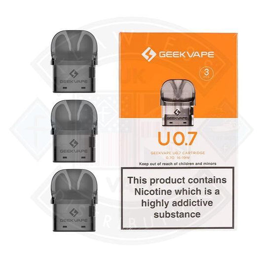 Geekvape U Replacement Pod 2ml 3pcs/pack - Flawless Vape Shop