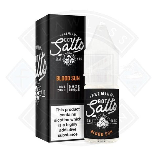 Got Salts Blood Sun 10ml 10mg - Flawless Vape Shop