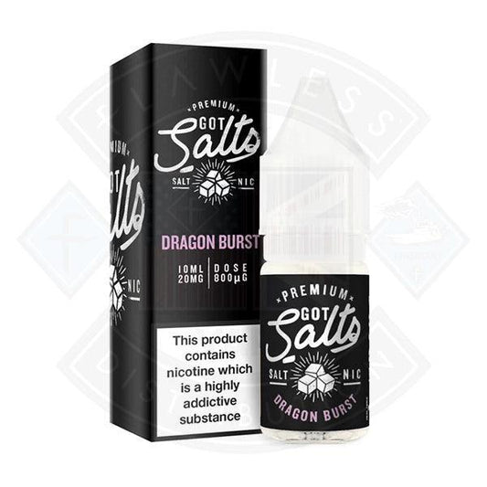 Got Salts Dragon Burst E liquid 10ml 20mg - Flawless Vape Shop