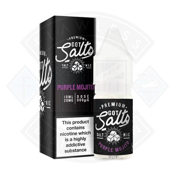 Got Salts Purple Mojito 10ml 10mg - Flawless Vape Shop