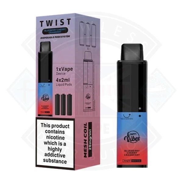 Happy Vibes Twist 3500 Disposable Vape 20mg - Flawless Vape Shop