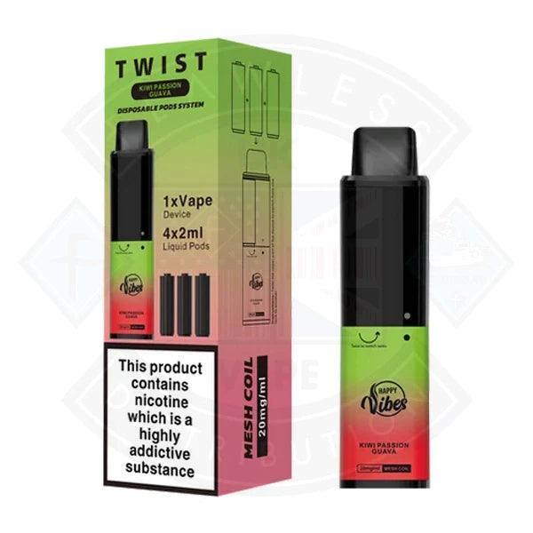 Happy Vibes Twist 3500 Disposable Vape 20mg - Flawless Vape Shop