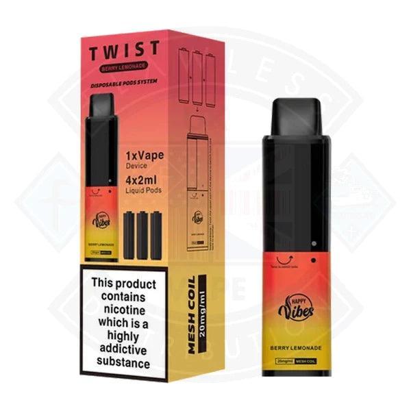 Happy Vibes Twist 3500 Disposable Vape 20mg - Flawless Vape Shop