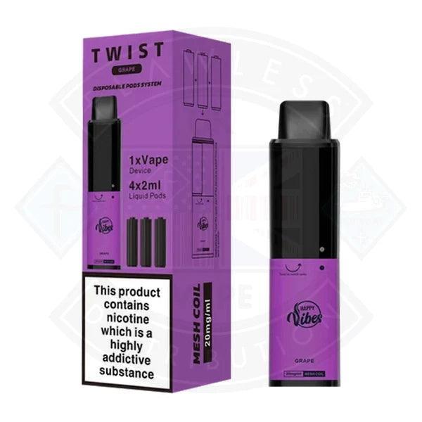 Happy Vibes Twist 3500 Disposable Vape 20mg - Flawless Vape Shop