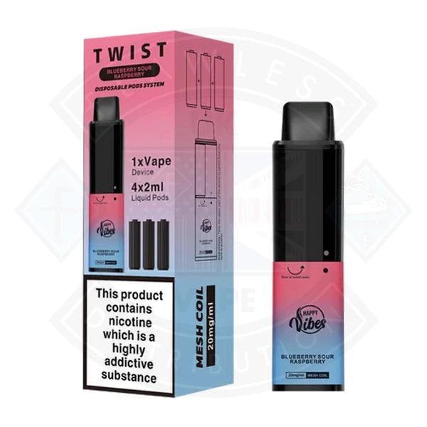 Happy Vibes Twist 3500 Disposable Vape 20mg - Flawless Vape Shop