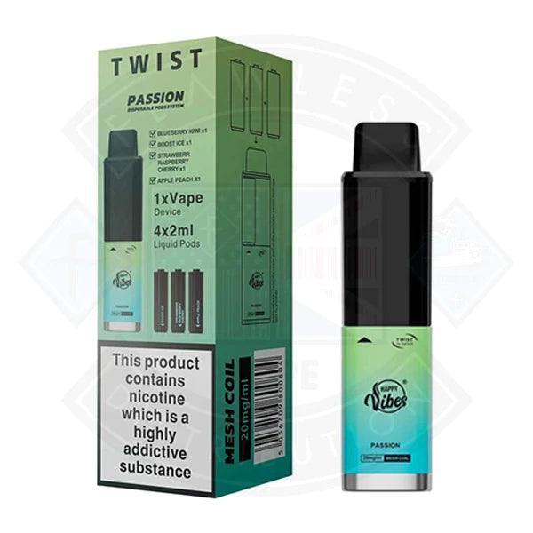 Happy Vibes Twist 3500 Disposable Vape 20mg - Flawless Vape Shop